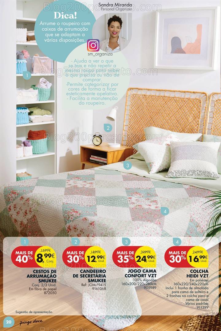 Antevisão Folheto PINGO DOCE Bazar Primavera Promoções de 2 abril a 6 maio