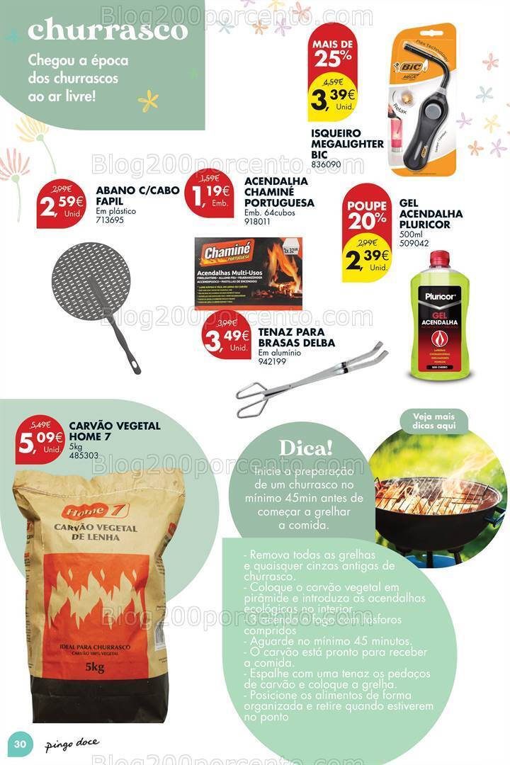 Antevisão Folheto PINGO DOCE Bazar Primavera Promoções de 2 abril a 6 maio