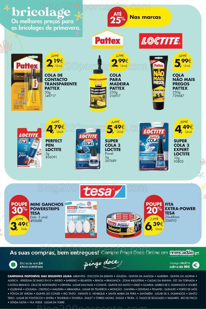 Antevisão Folheto PINGO DOCE Bazar Primavera Promoções de 2 abril a 6 maio