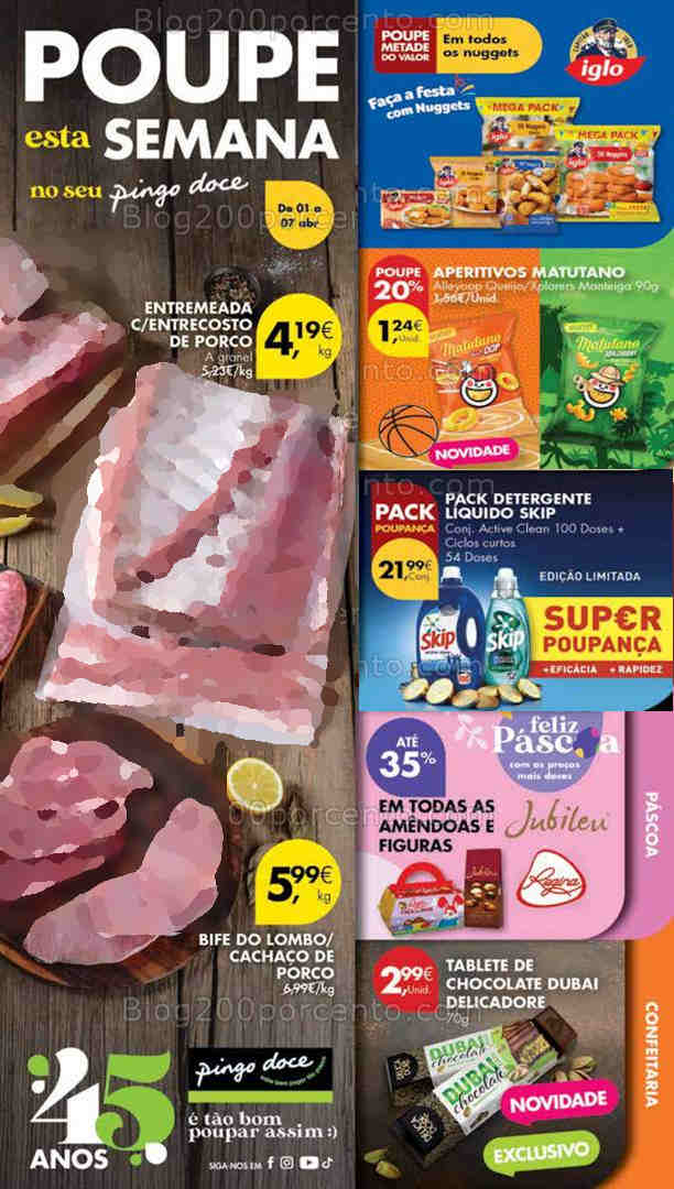 Antevisão Folheto PINGO DOCE Lojas Madeira Promoções de 1 a 7 abril