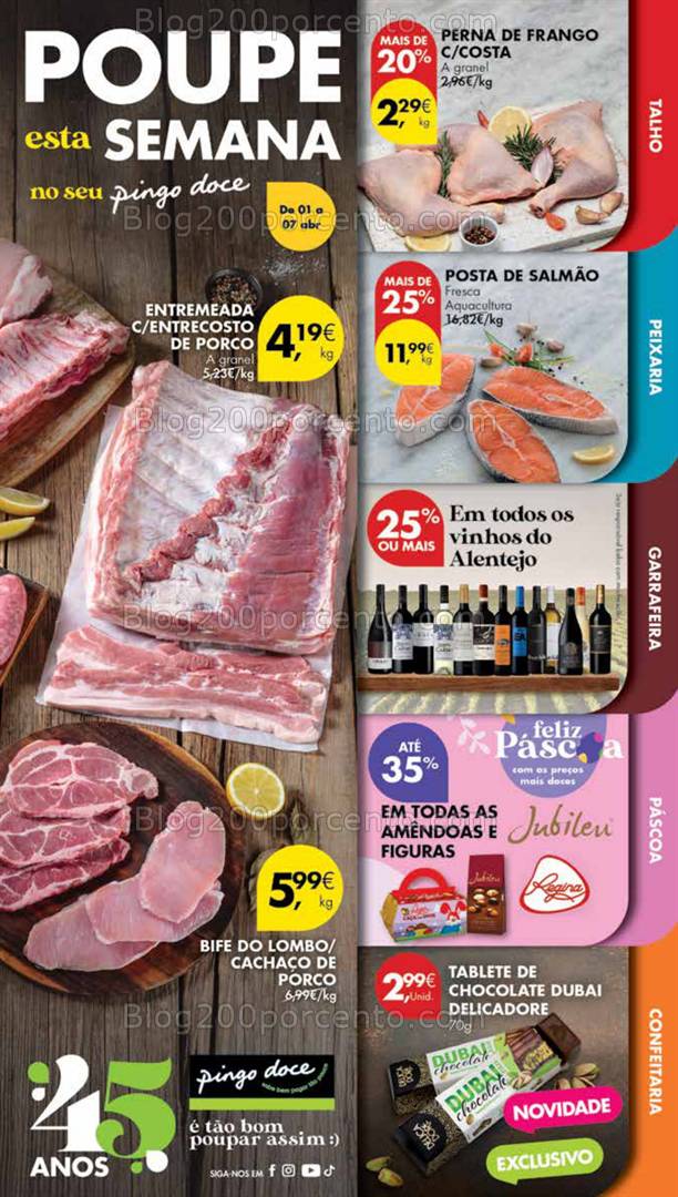 Antevisão Folheto PINGO DOCE Lojas Madeira Promoções de 1 a 7 abril