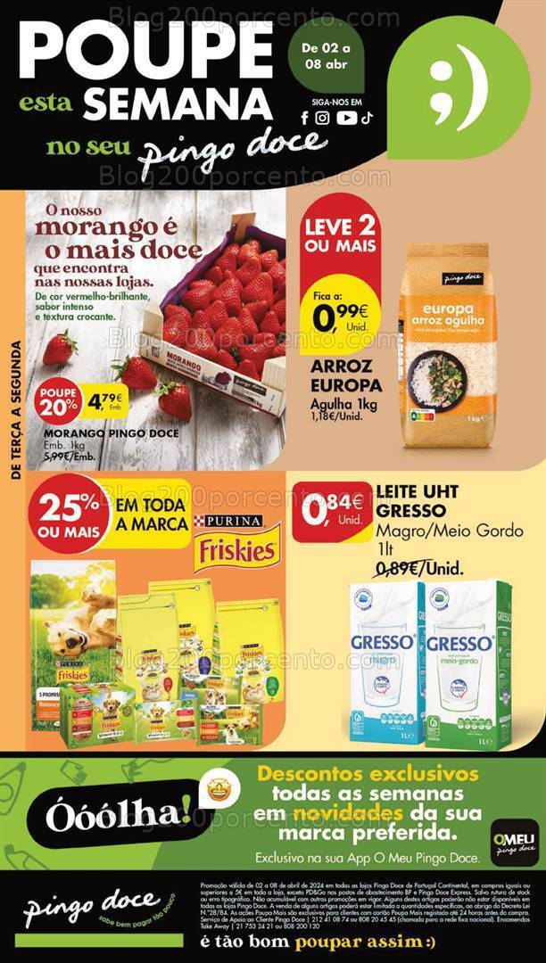 Antevisão Folheto PINGO DOCE Lojas Grandes Promoções de 2 a 8 abril