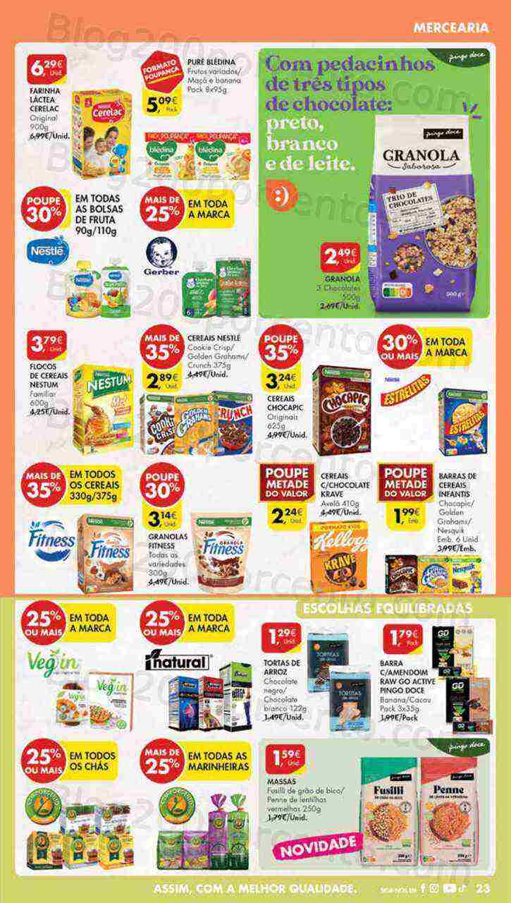 Antevisão Folheto PINGO DOCE Promoções de 4 a 10 abril