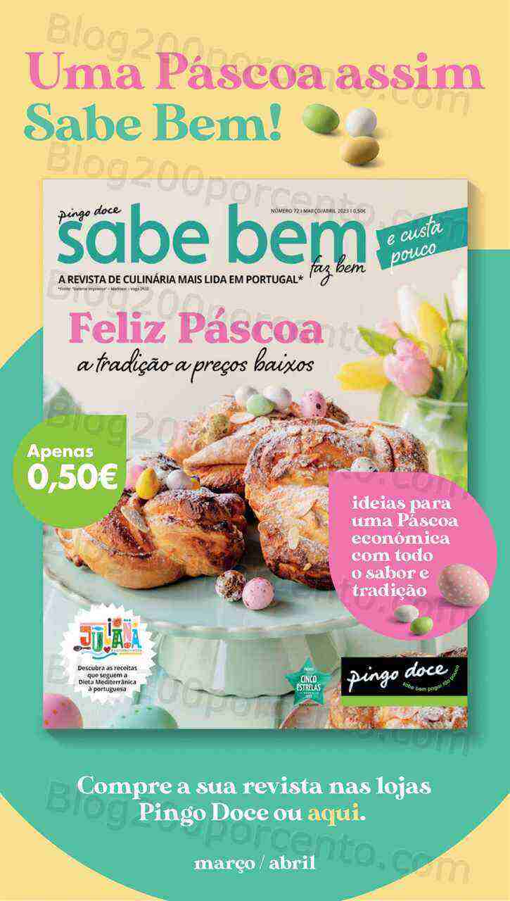Antevisão Folheto PINGO DOCE Lojas Grandes Promoções de 4 a 10 abril