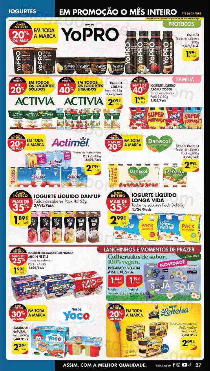 Antevisão Folheto PINGO DOCE Lojas Grandes Promoções de 4 a 10 abril