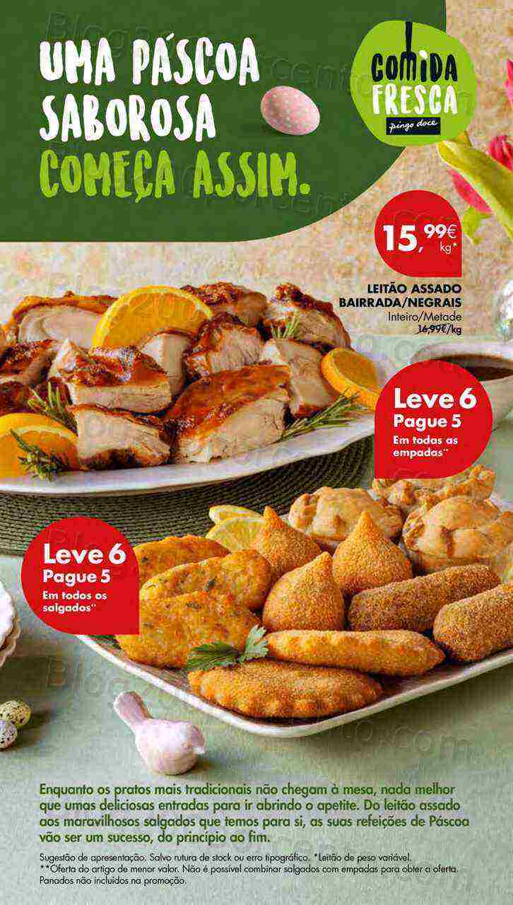 Antevisão Folheto PINGO DOCE Lojas Pequenas Promoções de 4 a 10 abril