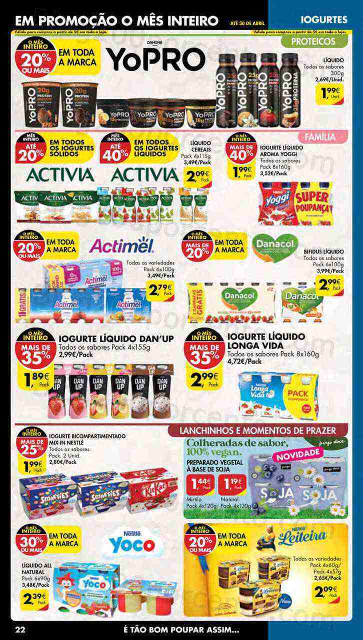 Antevisão Folheto PINGO DOCE Lojas Pequenas Promoções de 4 a 10 abril