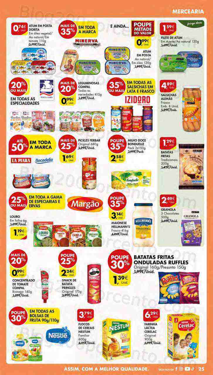 Antevisão Folheto PINGO DOCE Lojas Pequenas Promoções de 4 a 10 abril