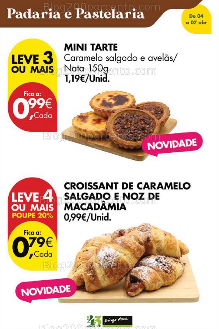 Antevisão Folheto PINGO DOCE Promoções Fim de Semana - 4 a 7 abril