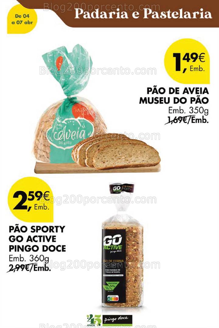 Antevisão Folheto PINGO DOCE Promoções Fim de Semana - 4 a 7 abril