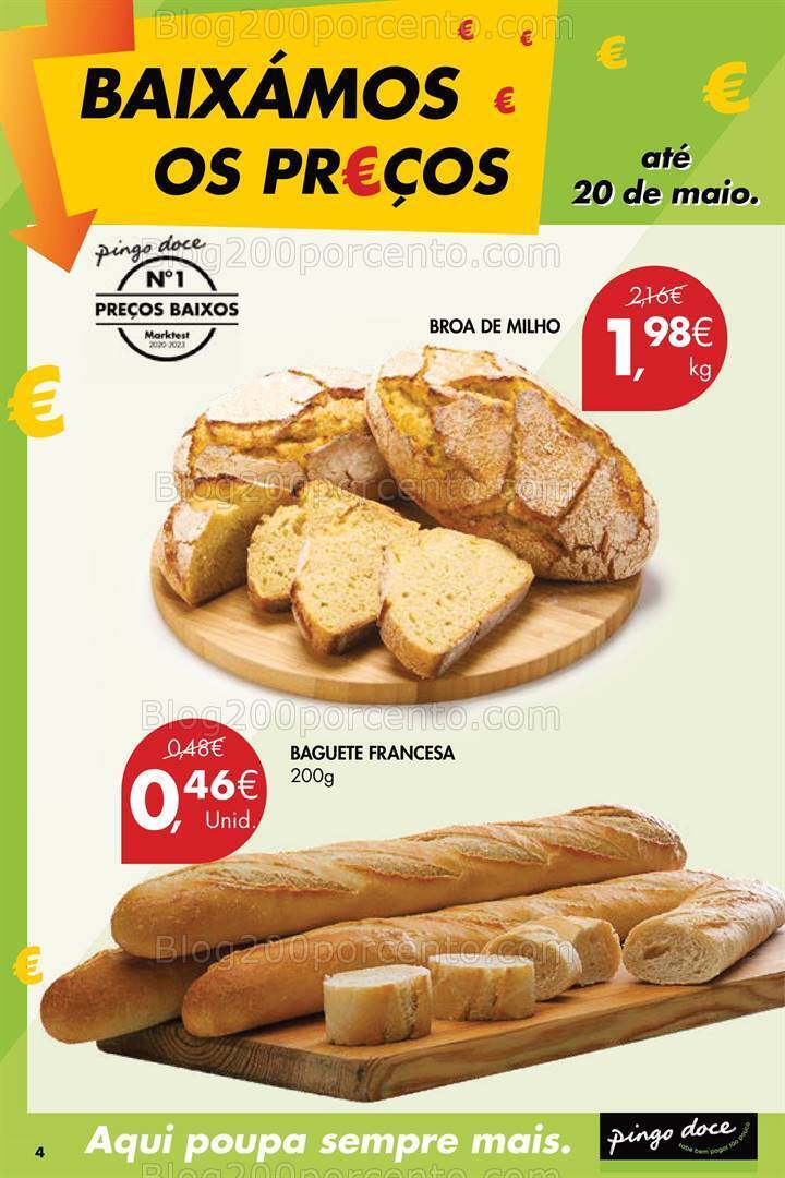 Antevisão Folheto PINGO DOCE Preços Baixos Promoções até 20 maio