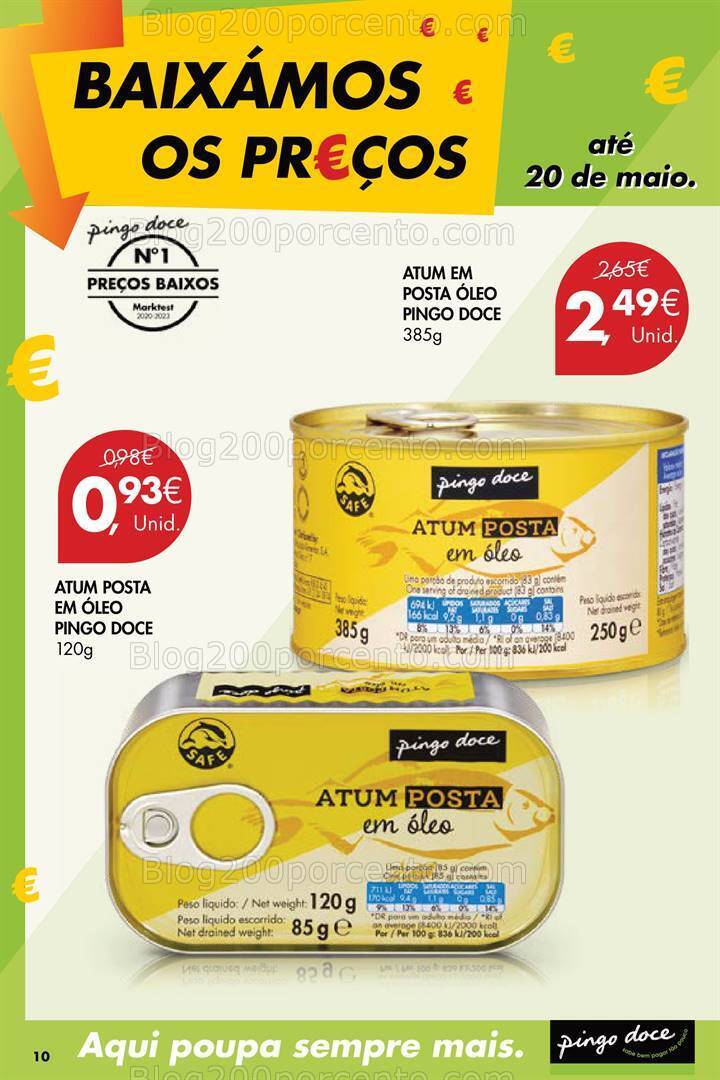 Antevisão Folheto PINGO DOCE Preços Baixos Promoções até 20 maio