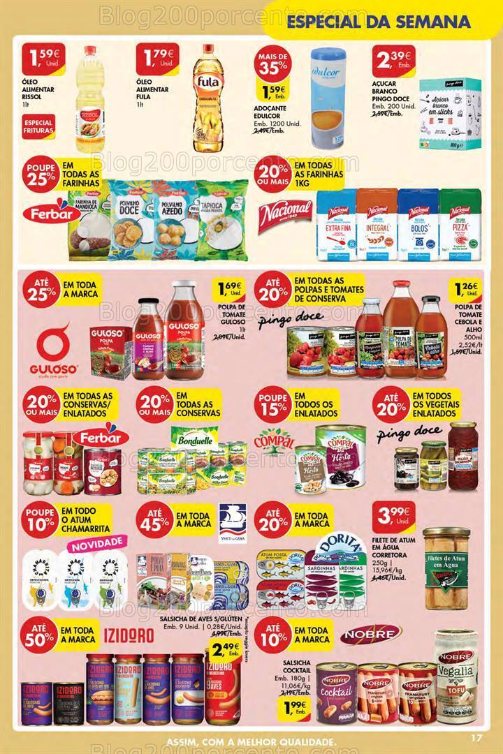 Antevisão Folheto PINGO DOCE Açores Promoções de 11 a 17 abril