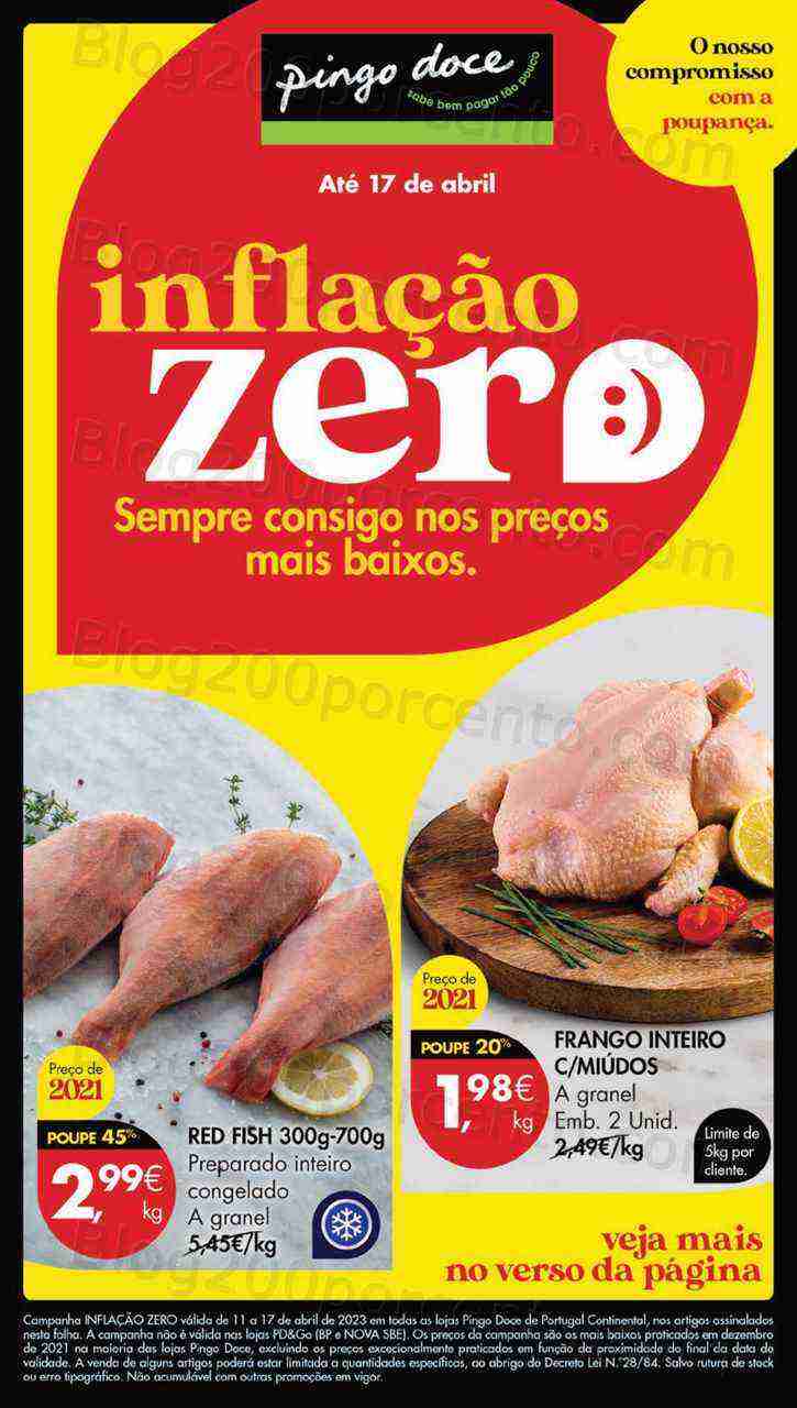 Antevisão Folheto PINGO DOCE Lojas Grandes Promoções de 11 a 17 abril