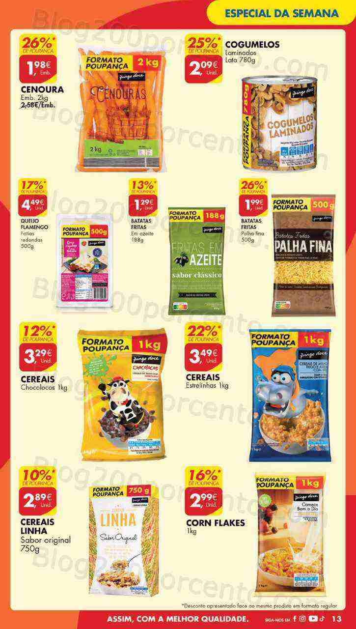 Antevisão Folheto PINGO DOCE Lojas Grandes Promoções de 11 a 17 abril