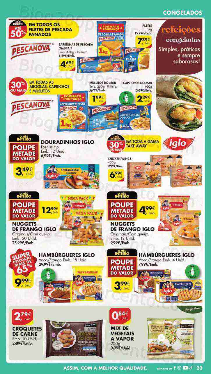 Antevisão Folheto PINGO DOCE Lojas Grandes Promoções de 11 a 17 abril