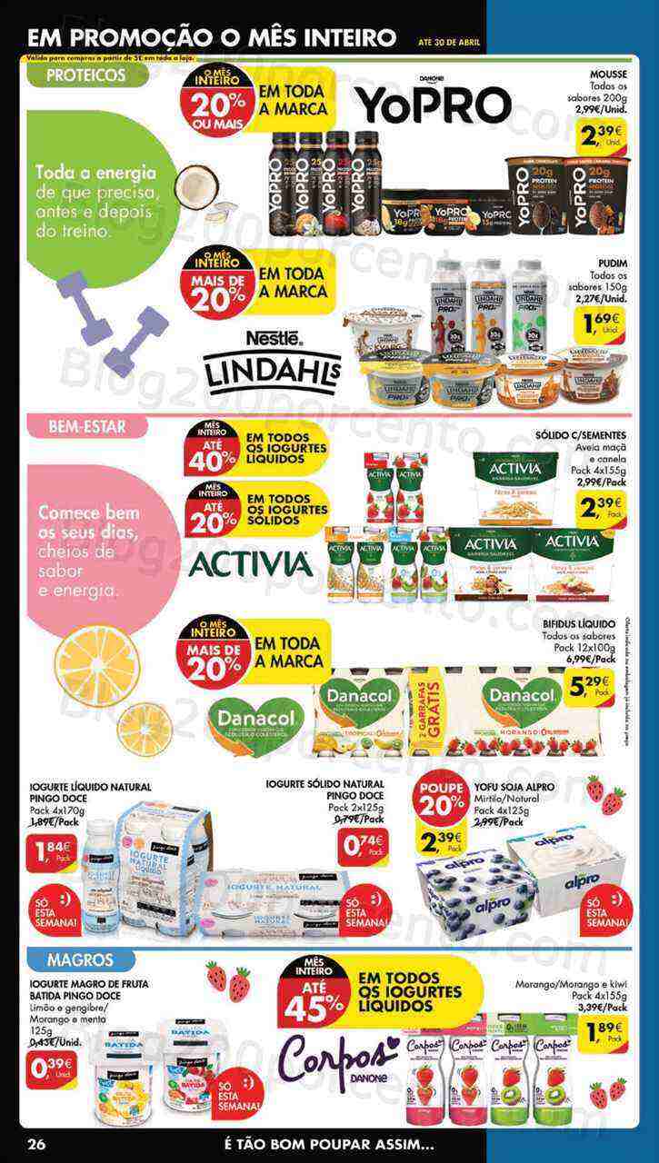 Antevisão Folheto PINGO DOCE Lojas Grandes Promoções de 11 a 17 abril