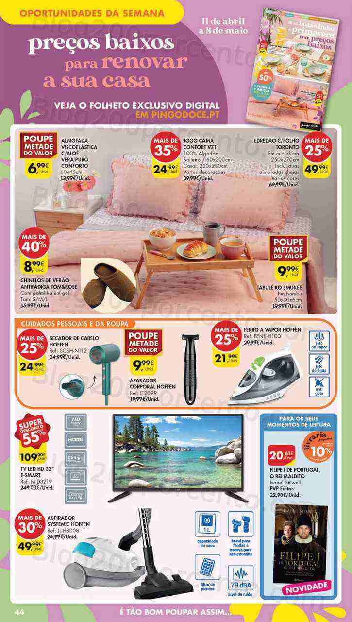 Antevisão Folheto PINGO DOCE Lojas Grandes Promoções de 11 a 17 abril
