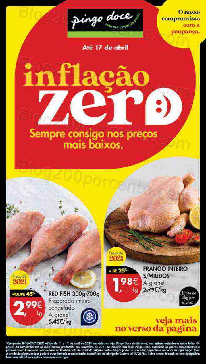 Antevisão Folheto PINGO DOCE Madeira Promoções de 11 a 17 abril