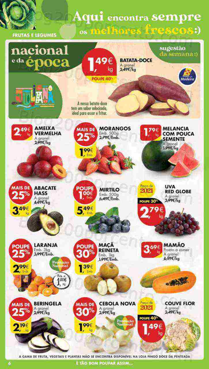 Antevisão Folheto PINGO DOCE Madeira Promoções de 11 a 17 abril