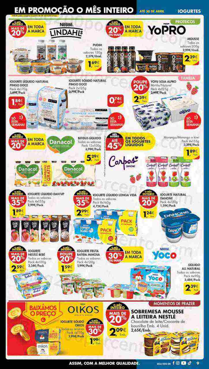 Antevisão Folheto PINGO DOCE Madeira Promoções de 11 a 17 abril