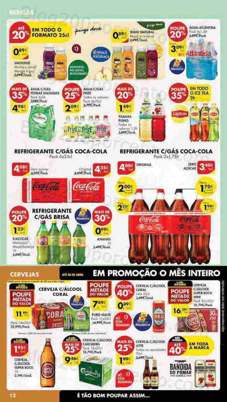 Antevisão Folheto PINGO DOCE Madeira Promoções de 11 a 17 abril