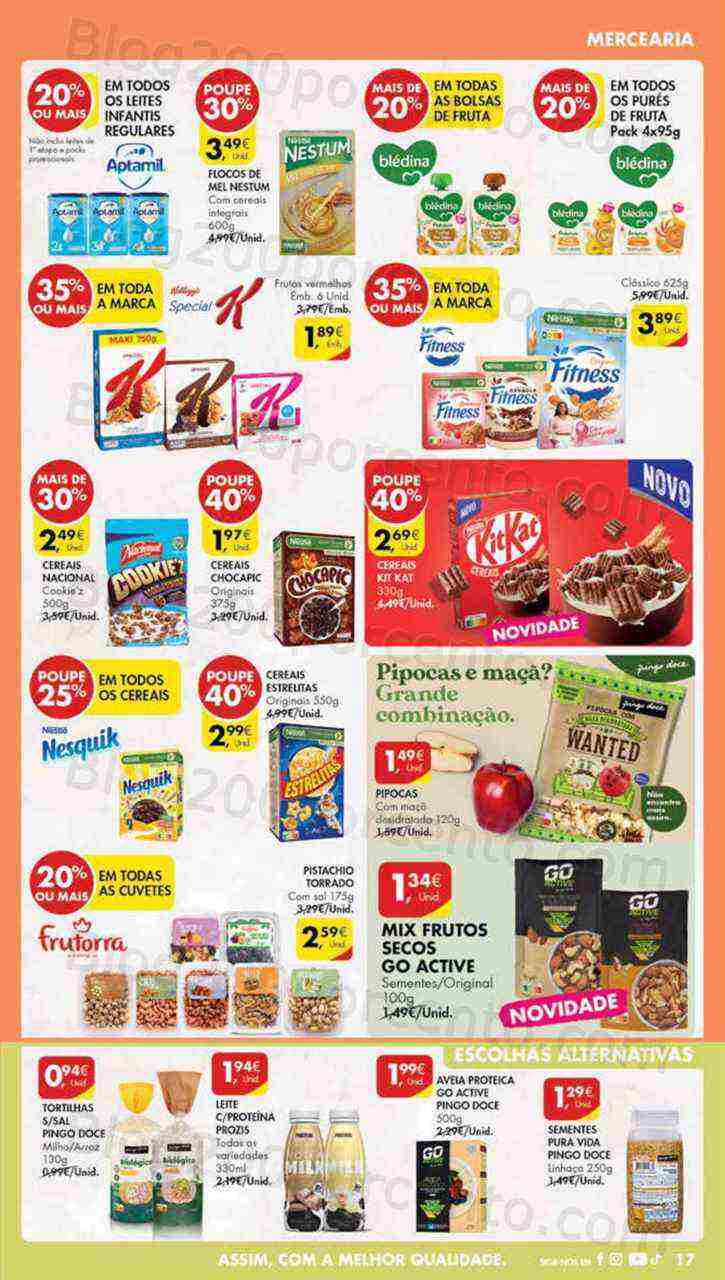 Antevisão Folheto PINGO DOCE Madeira Promoções de 11 a 17 abril