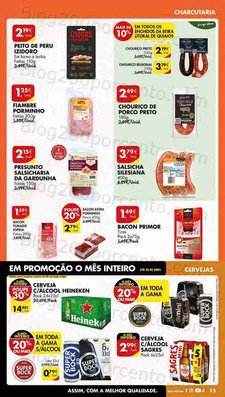 Antevisão Folheto PINGO DOCE Lojas Pequenas Promoções de 11 a 17 abril