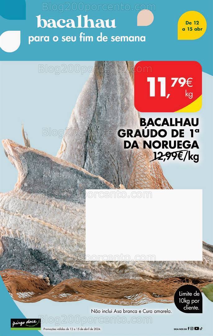 Antevisão Folheto PINGO DOCE Promoções de 12 a 15 abril
