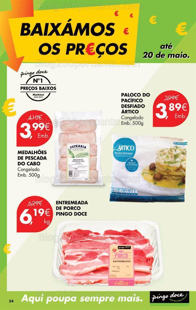 Antevisão Folheto PINGO DOCE Promoções de 12 a 15 abril