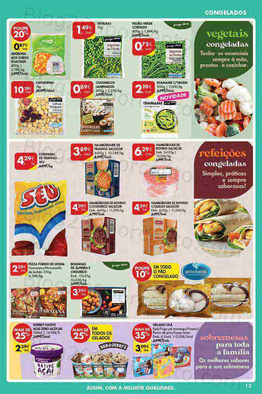 Antevisão Folheto PINGO DOCE Açores Promoções de 13 a 19 abril