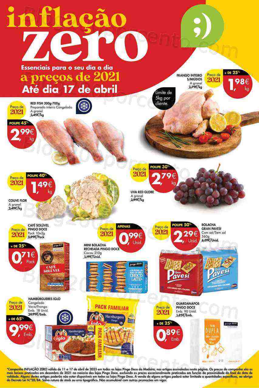 Antevisão Folheto PINGO DOCE Madeira Fim de Semana - 14 a 17 abril