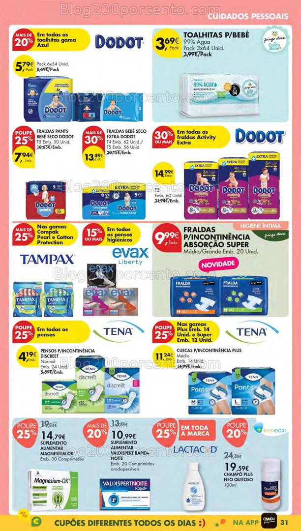 Antevisão Folheto PINGO DOCE Lojas Pequenas Promoções de 8 a 14 abril