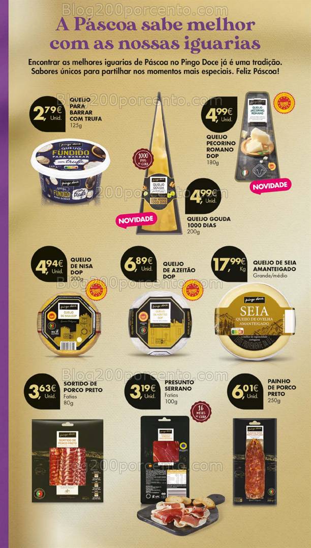 Antevisão Folheto PINGO DOCE Lojas Grandes Promoções de 8 a 14 abril