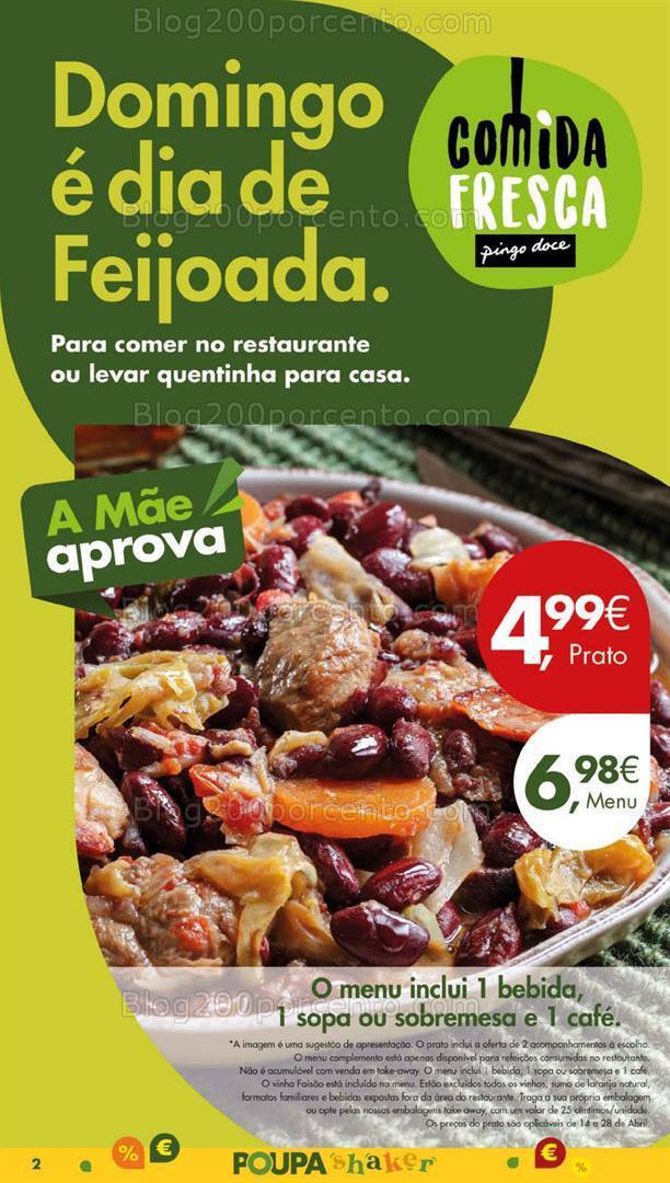 Antevisão Folheto PINGO DOCE Lojas Grandes Promoções de 9 a 15 abril