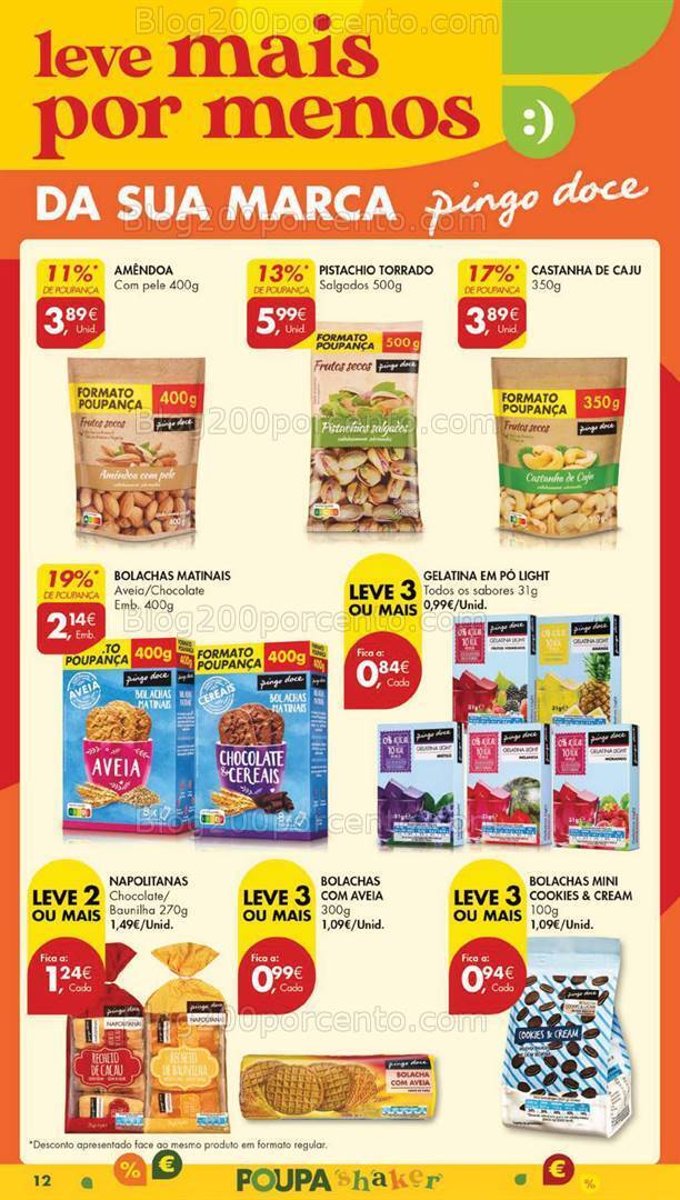 Antevisão Folheto PINGO DOCE Lojas Grandes Promoções de 9 a 15 abril