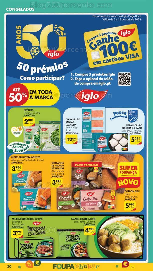 Antevisão Folheto PINGO DOCE Lojas Grandes Promoções de 9 a 15 abril