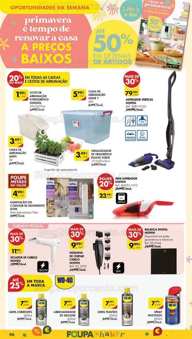 Antevisão Folheto PINGO DOCE Bazar Lojas Grandes Promoções de 9 a 15 abril