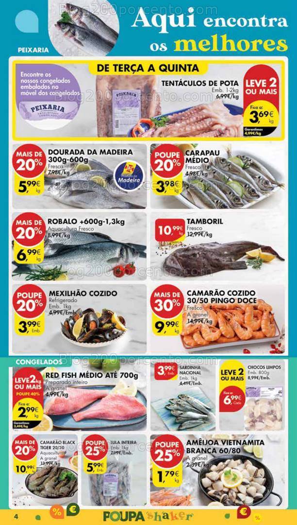 Antevisão Folheto PINGO DOCE Madeira Promoções de 9 a 15 abril