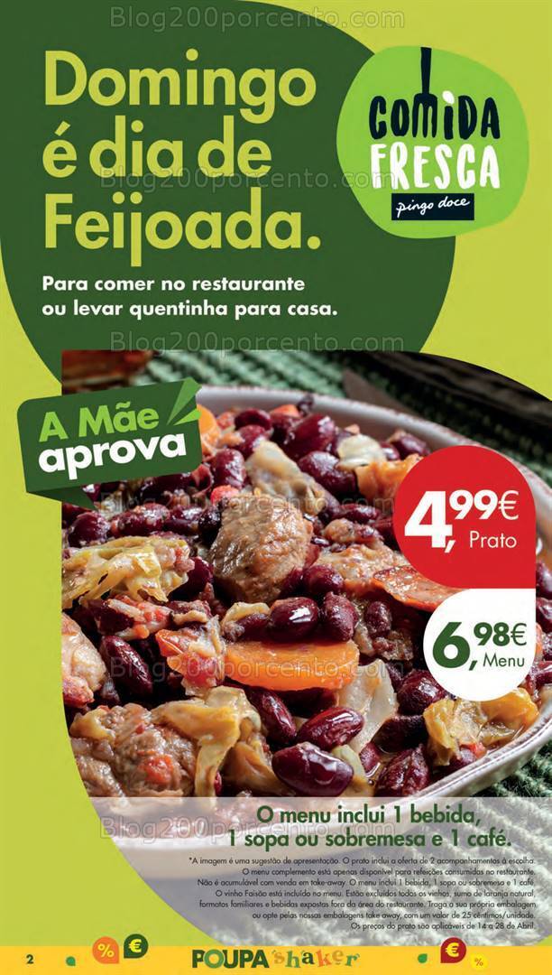 Antevisão Folheto PINGO DOCE Lojas Pequenas Promoções de 9 a 15 abril