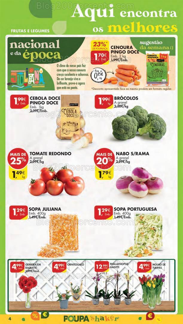 Antevisão Folheto PINGO DOCE Lojas Pequenas Promoções de 9 a 15 abril