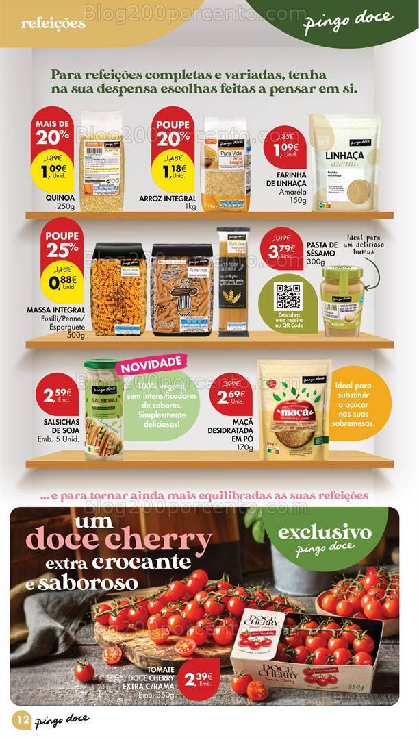 Antevisão Folheto PINGO DOCE Escolhas Equilibradas Promoções de 16 a 29 abril