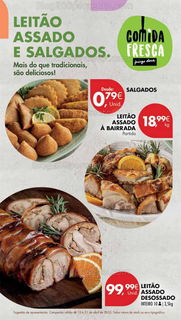 Antevisão Folheto PINGO DOCE Madeira Promoções de 15 a 21 abril