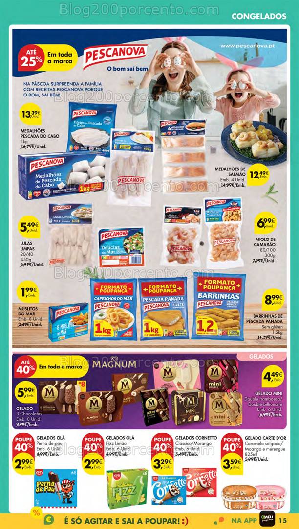 Antevisão Folheto PINGO DOCE Lojas Pequenas Promoções de 15 a 21 abril