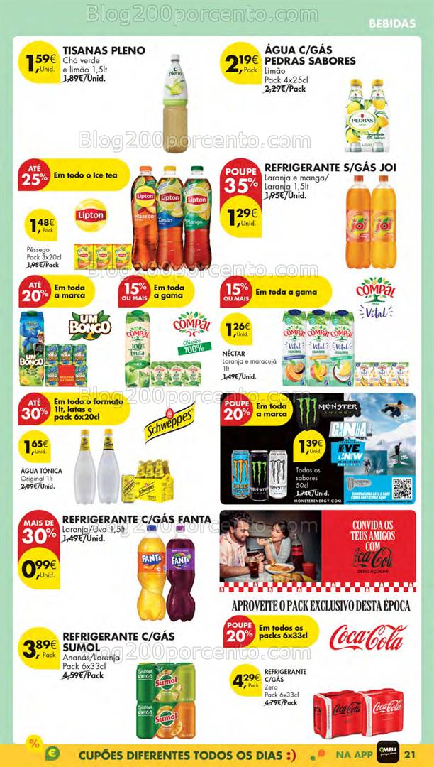 Antevisão Folheto PINGO DOCE Lojas Pequenas Promoções de 15 a 21 abril