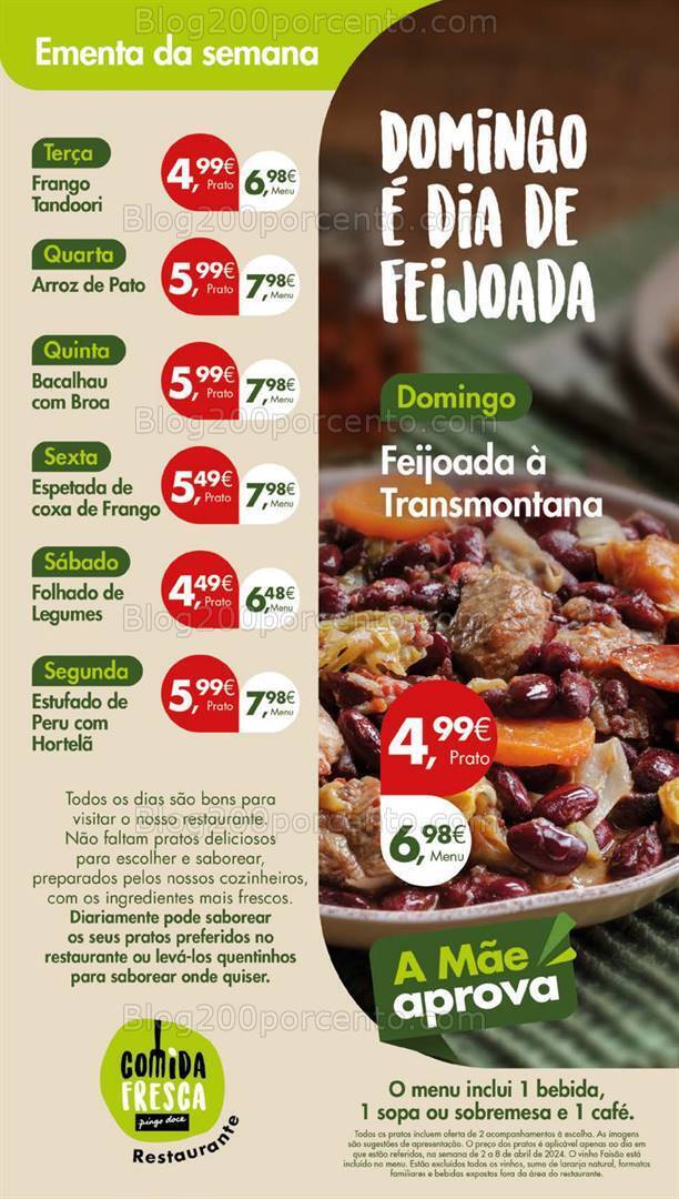 Antevisão Folheto PINGO DOCE Lojas Grandes Promoções de 16 a 22 abril