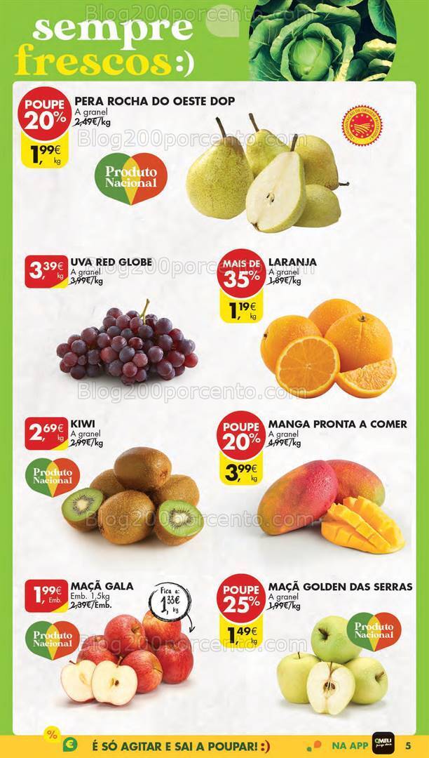 Antevisão Folheto PINGO DOCE Lojas Pequenas Promoções de 16 a 22 abril