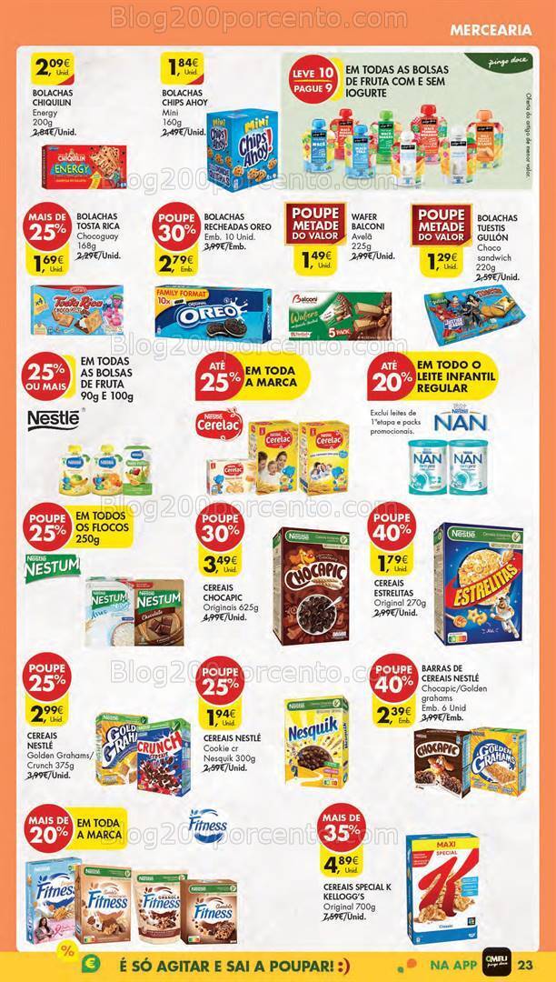 Antevisão Folheto PINGO DOCE Lojas Pequenas Promoções de 16 a 22 abril