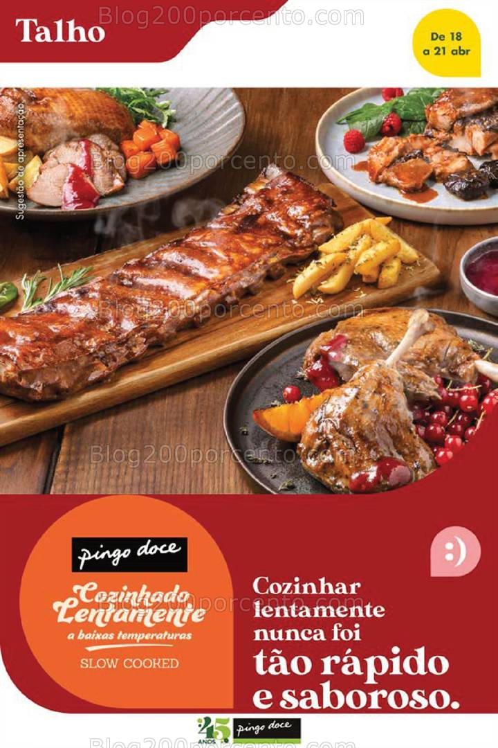 Antevisão Folheto PINGO DOCE Promoções Fim de Semana - 18 a 21 abril