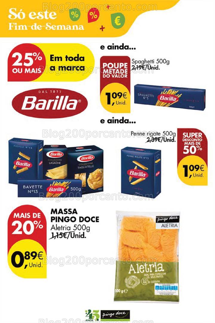 Antevisão Folheto PINGO DOCE Promoções Fim de Semana - 18 a 21 abril
